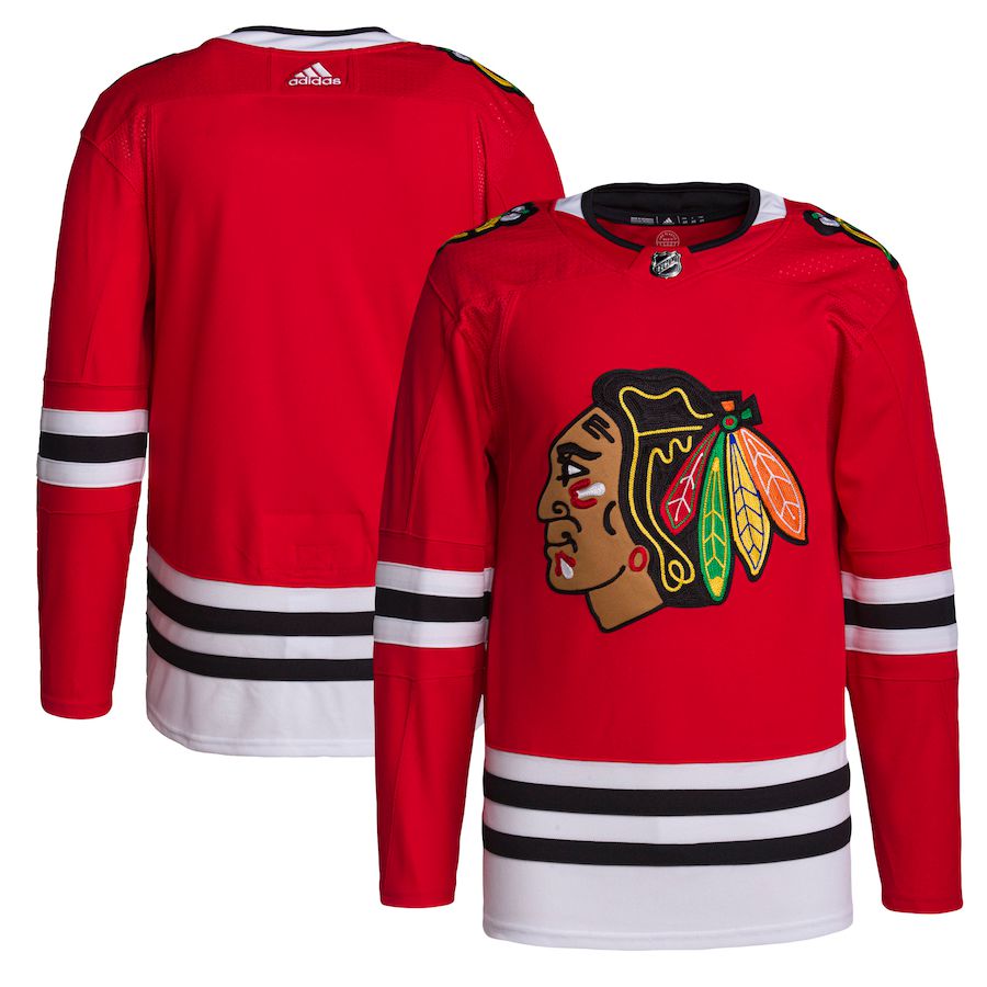 Men Chicago Blackhawks adidas Red Home Primegreen Authentic Pro NHL Jersey->chicago blackhawks->NHL Jersey